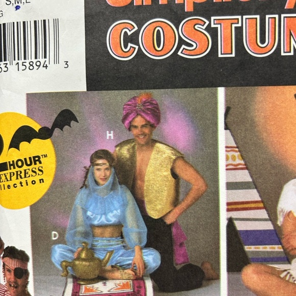 Simplicity 9169 - sm, med, larg, Devil- angel- witch- pirate and more - Picture 5 of 9